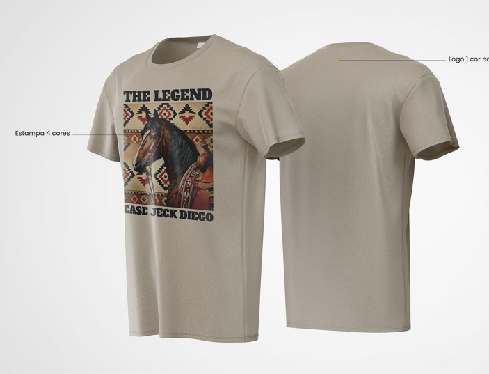 Camiseta - The Legend (Ease Jeck Diego)